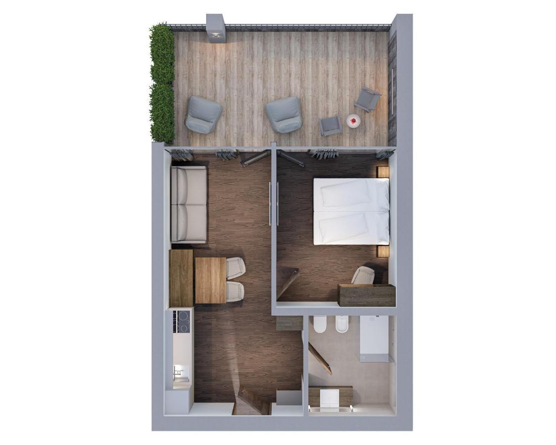 Aquila Dolomites Residence Urtijëi Dış mekan fotoğraf