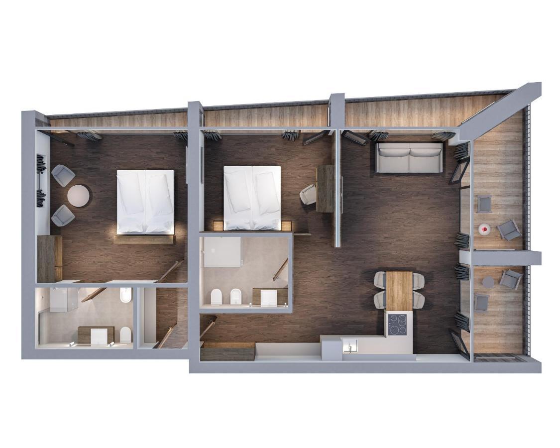 Aquila Dolomites Residence Urtijëi Dış mekan fotoğraf
