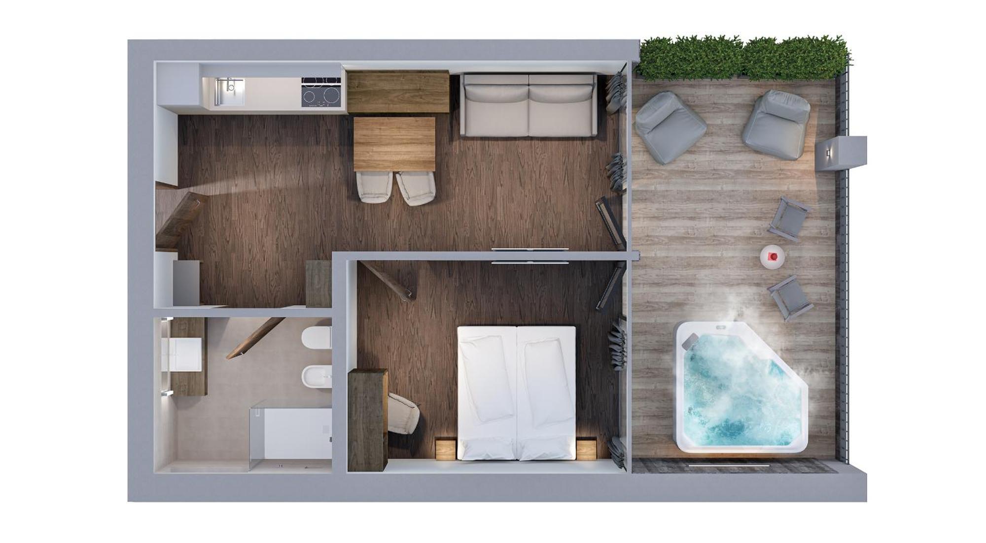 Aquila Dolomites Residence Urtijëi Dış mekan fotoğraf