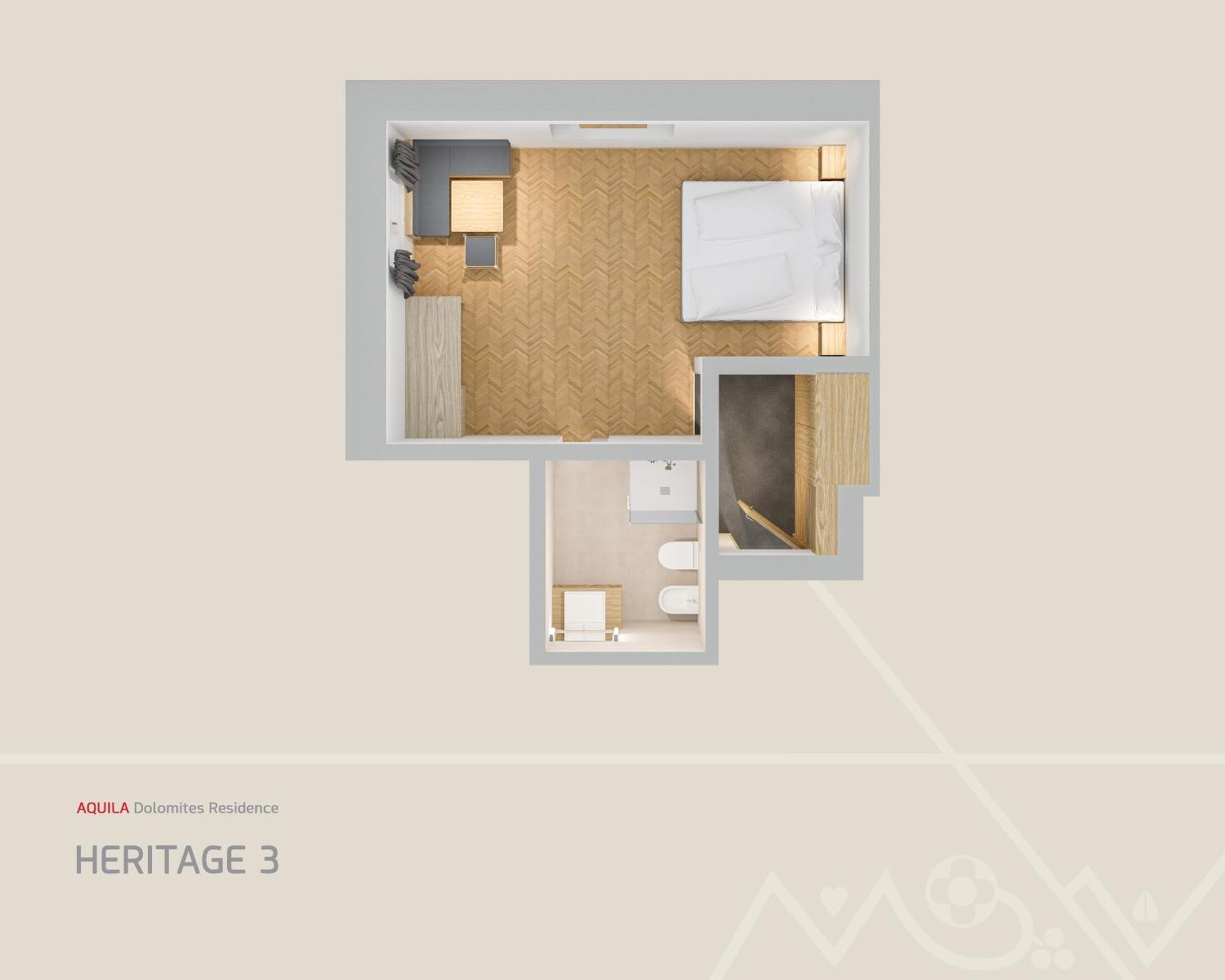 Aquila Dolomites Residence Urtijëi Dış mekan fotoğraf
